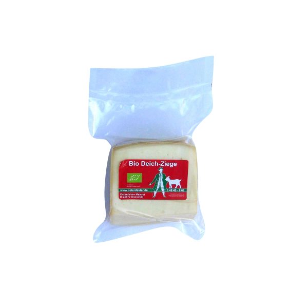 Deichziege mild bis würzig 200g, 50% Fett; mind 6 Monate gereift