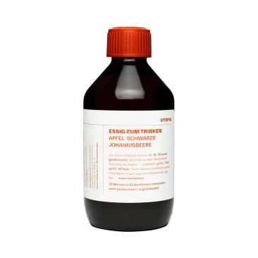 Apfeltrinkessig mit schwarzer Johannisbeere "Utopia" Tschechien