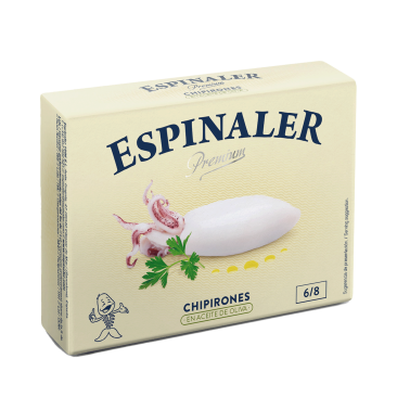 CHIPIRONES EN ACEITE DE OLIVA 3/5 120 ml, Espinaler