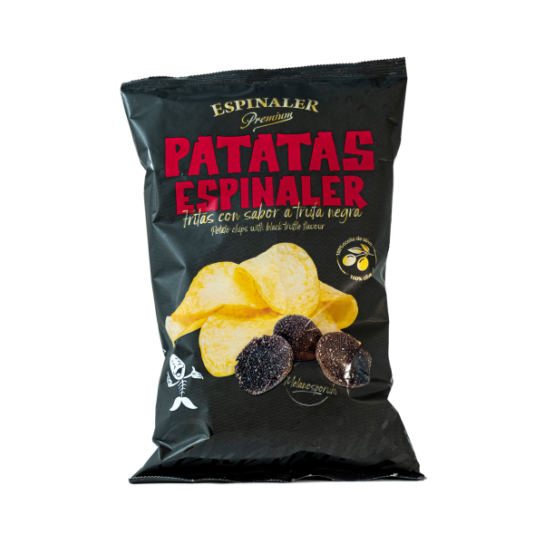 PATATAS SABOR TRUFA NEGRA 100g, Espinaler Glutenfrei!