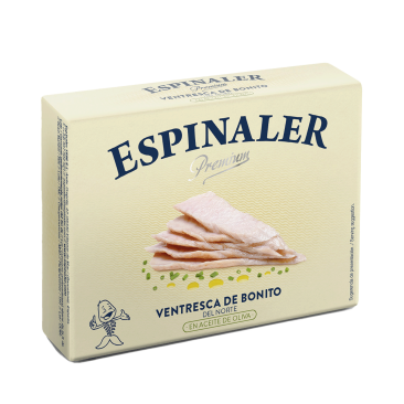 VENTRESCA DE BONITO DEL NORTE EN ACEITE DE OLIVIA 120 ml