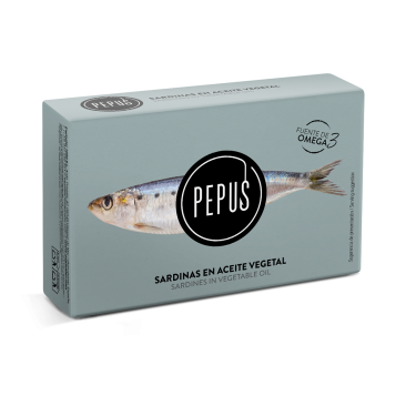 SARDINILLAS EN ACEITE VEGETAL 115 ml, Espinaler