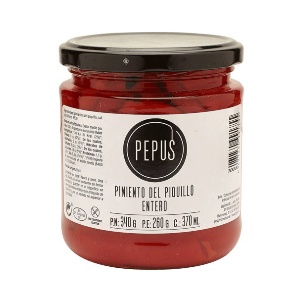 PIMIENTO DEL PIQUILLO DE LODOSA, 340 g Espinaler