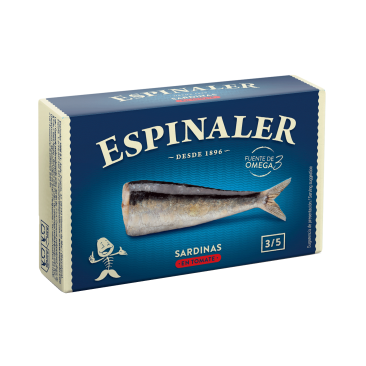 SARDINAS EN TOMATE 120 ml Espinaler