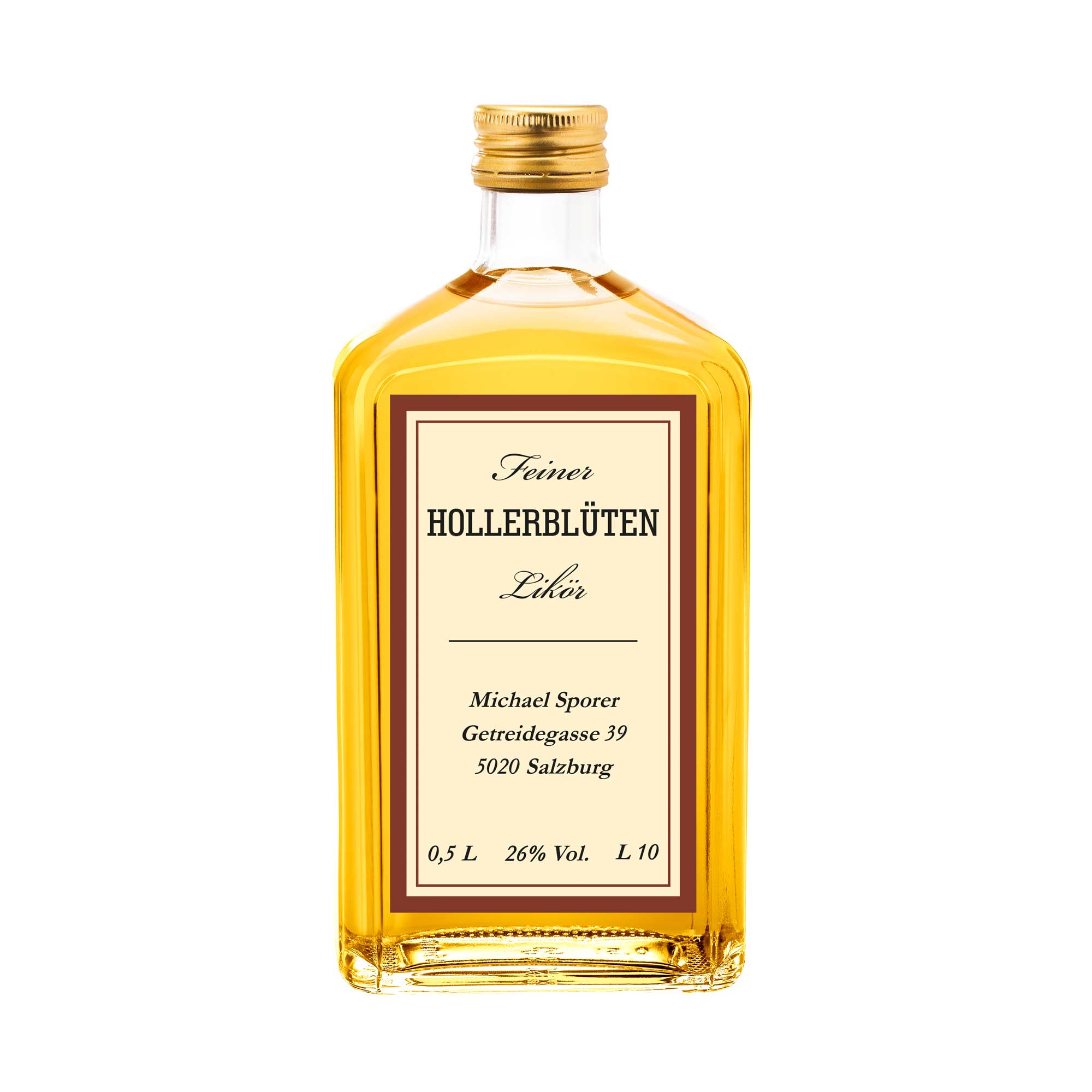 Hollerblüten Likör Sporer Manufaktur Salzburg Österreich