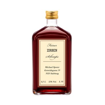 Zirben Schnaps Sporer Manufaktur Salzburg Österreich