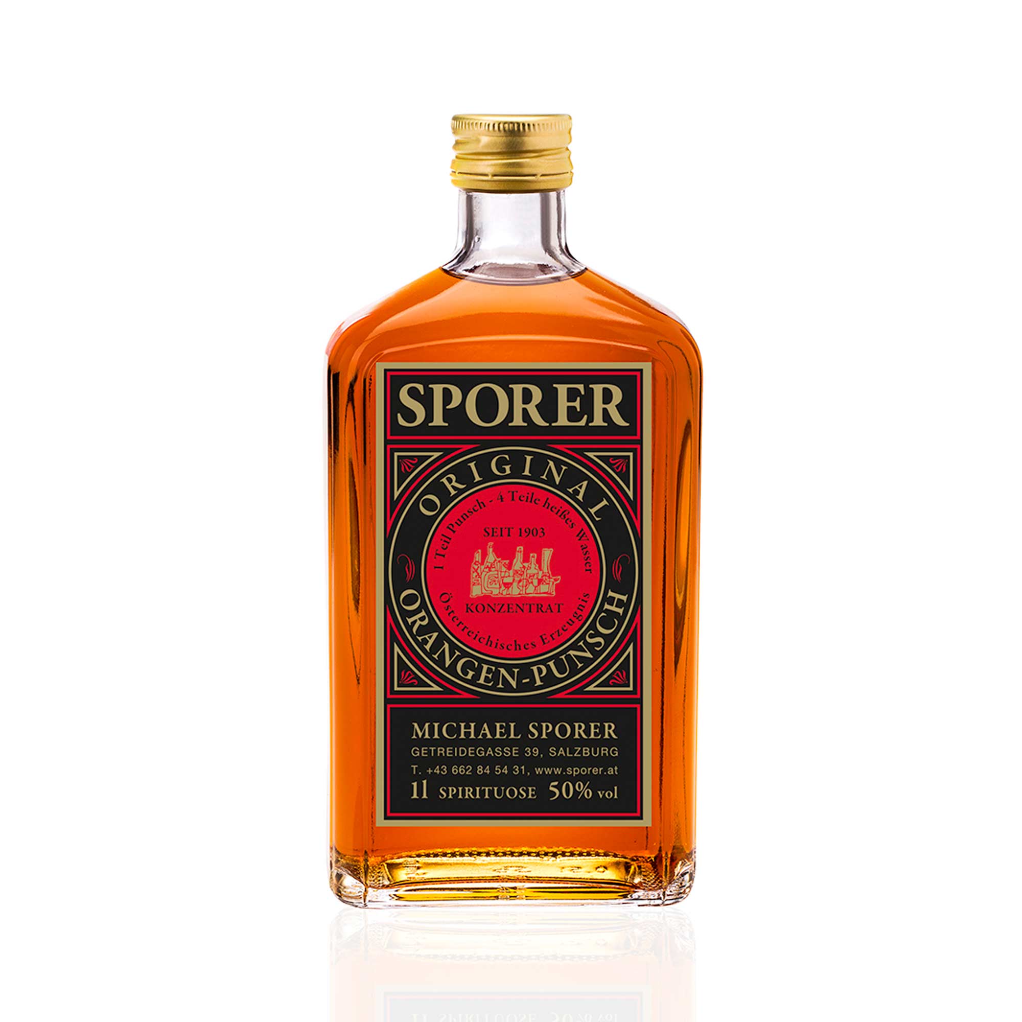 Orangen-Punsch Sporer Manufaktur Salzburg Österreich