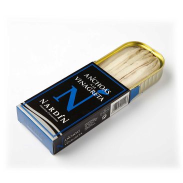 Sardellen eingelegt in Essig 100 g. Dose "Nardín Conservas" Baskenland Spanien