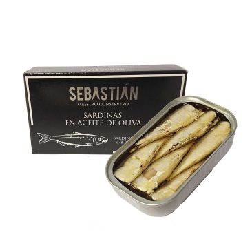 Sardinen klein „Sebastian" 85g Dose "Nardín Conservas" Baskenland Spanien