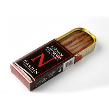 Sardellen geräuchert in Olivenöl 100g Dose "Nardín Conservas" Baskenland Spanien