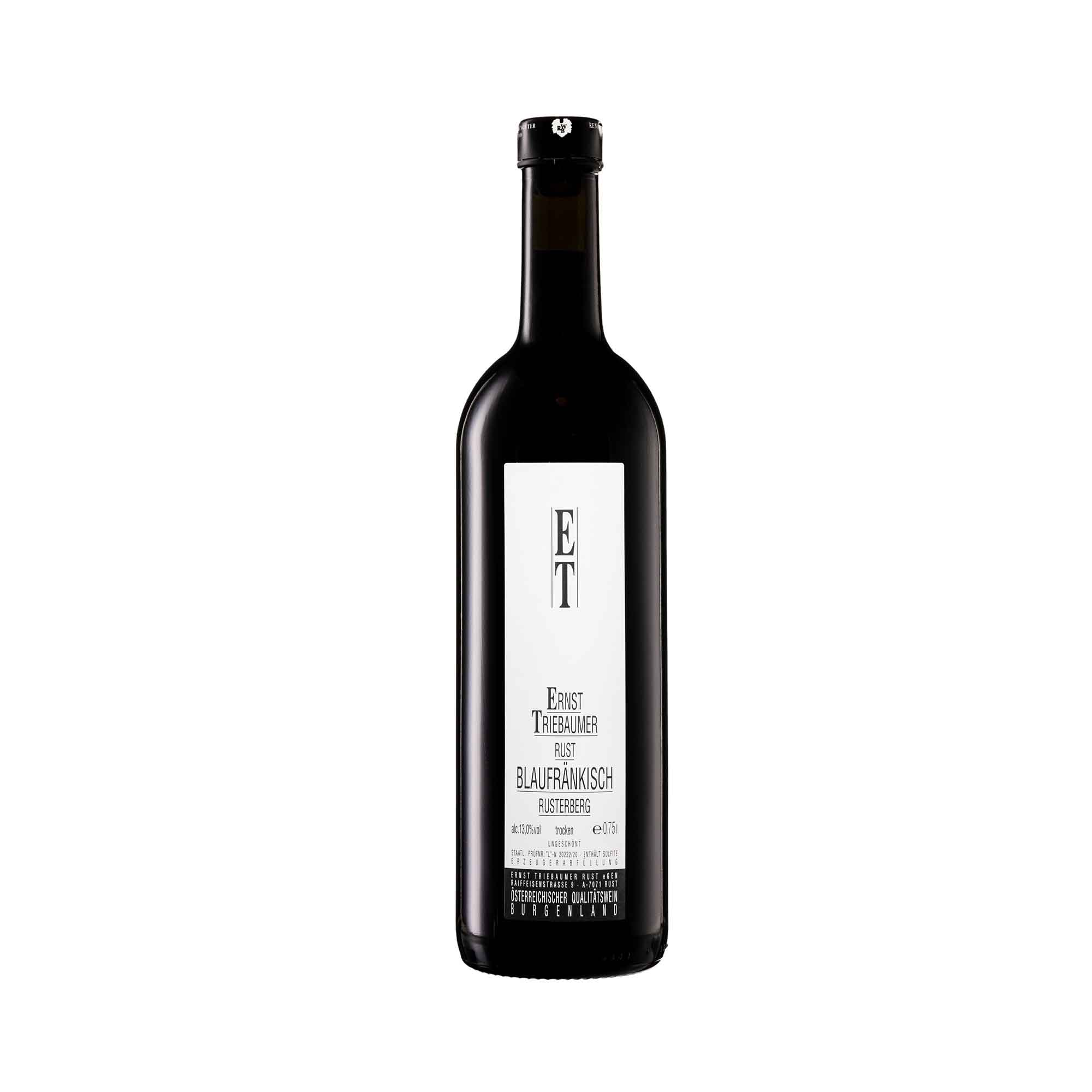 Naturwein Blaufränkisch Rusterberg NV 2024 Weingut Triebaumer Burgenland Österreich