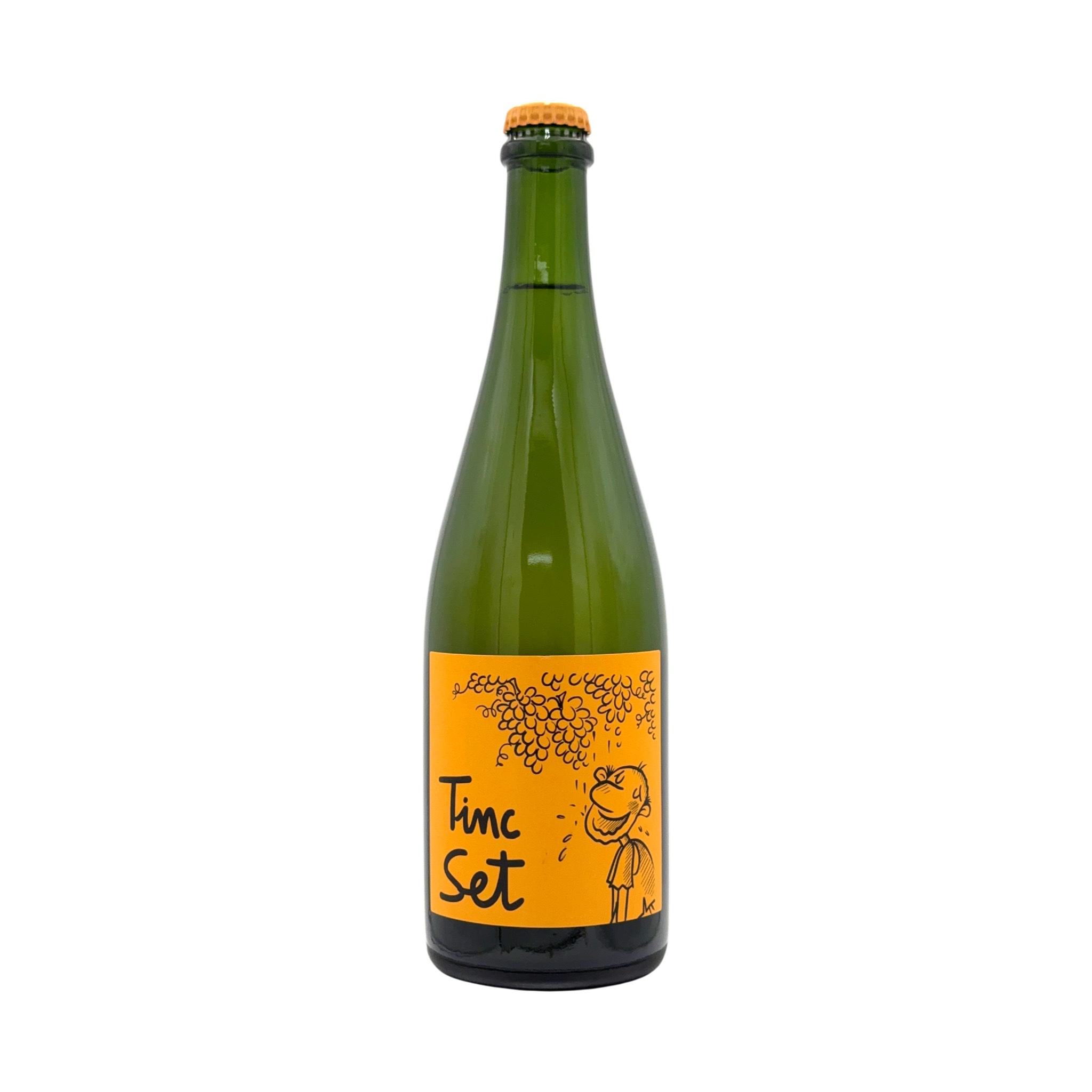 Naturwein Pet Nat "Tinc Set" 2024 Mas Candi Penedés Spanien