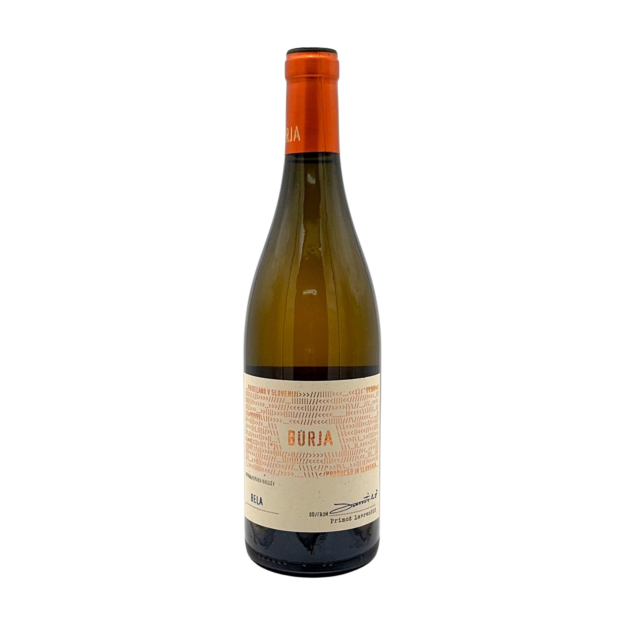 Naturwein Bela 2024 Posestvo Burja Slowenien