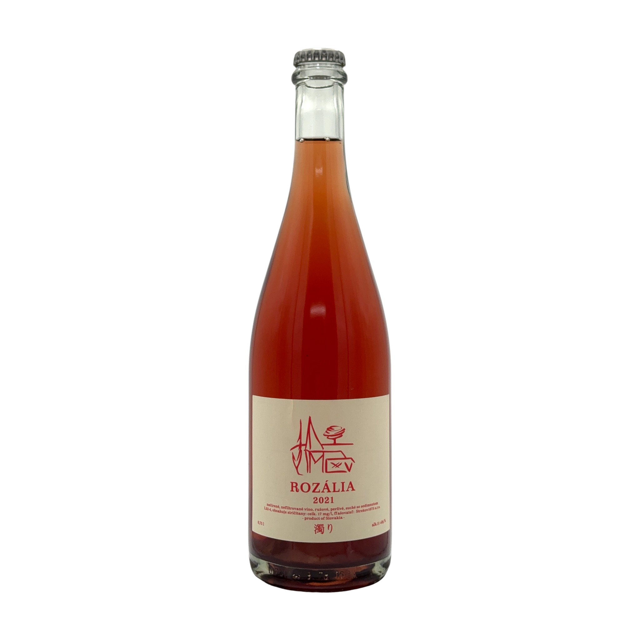 PetNat Rozalia 2021 Weingut Strekov 1075 Nitriansky Kraj Slovakei