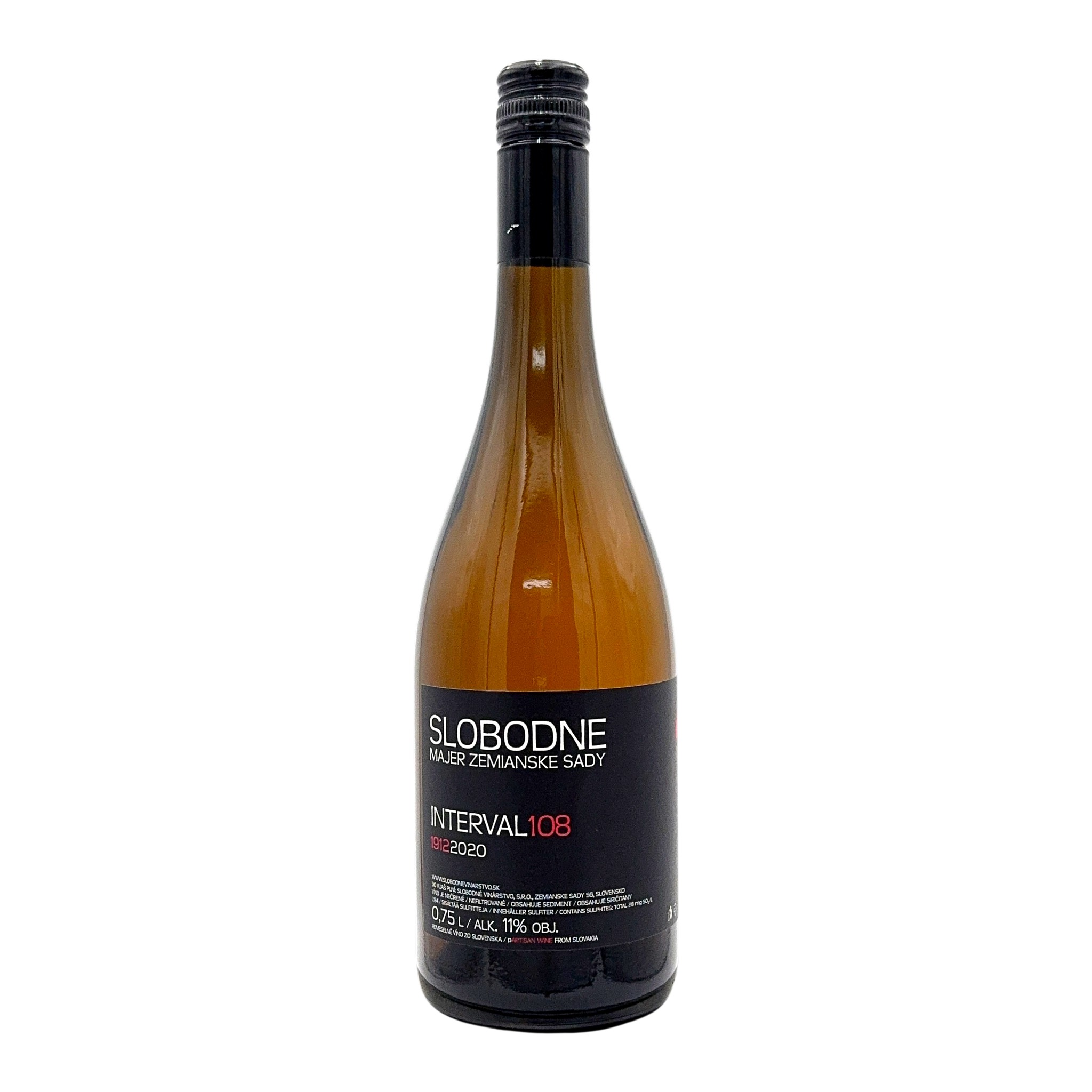 Naturwein Riesling Interval 108 2020 Slobodné Slowakei