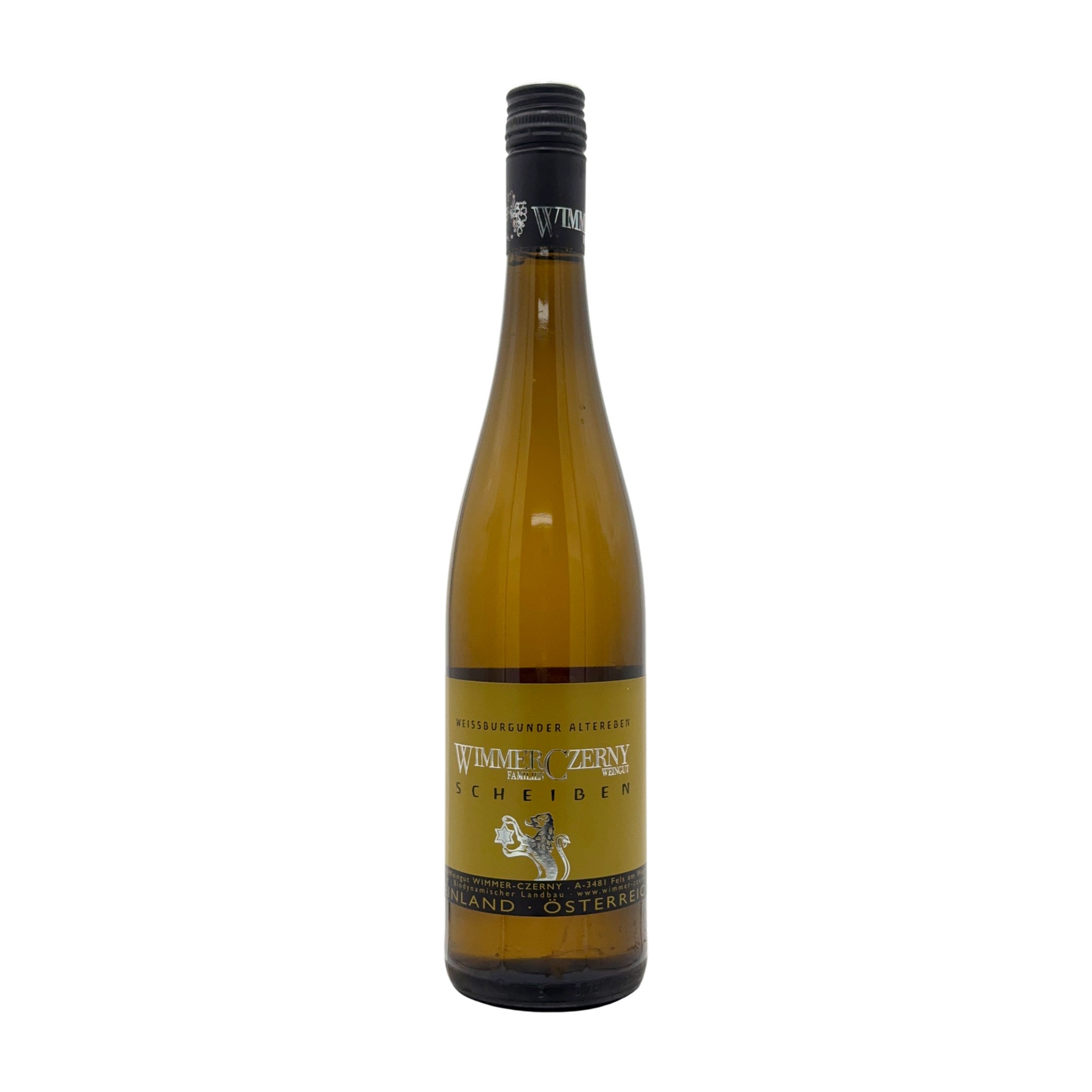 Naturwein Weißburgunder SCHEIBEN 2020 BIO Weingut Wimmer Czerny Österreich
